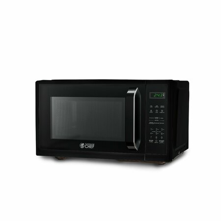 COMMERCIAL CHEF 0.9 cu ft. Countertop Microwave Oven, Black CHM9MB